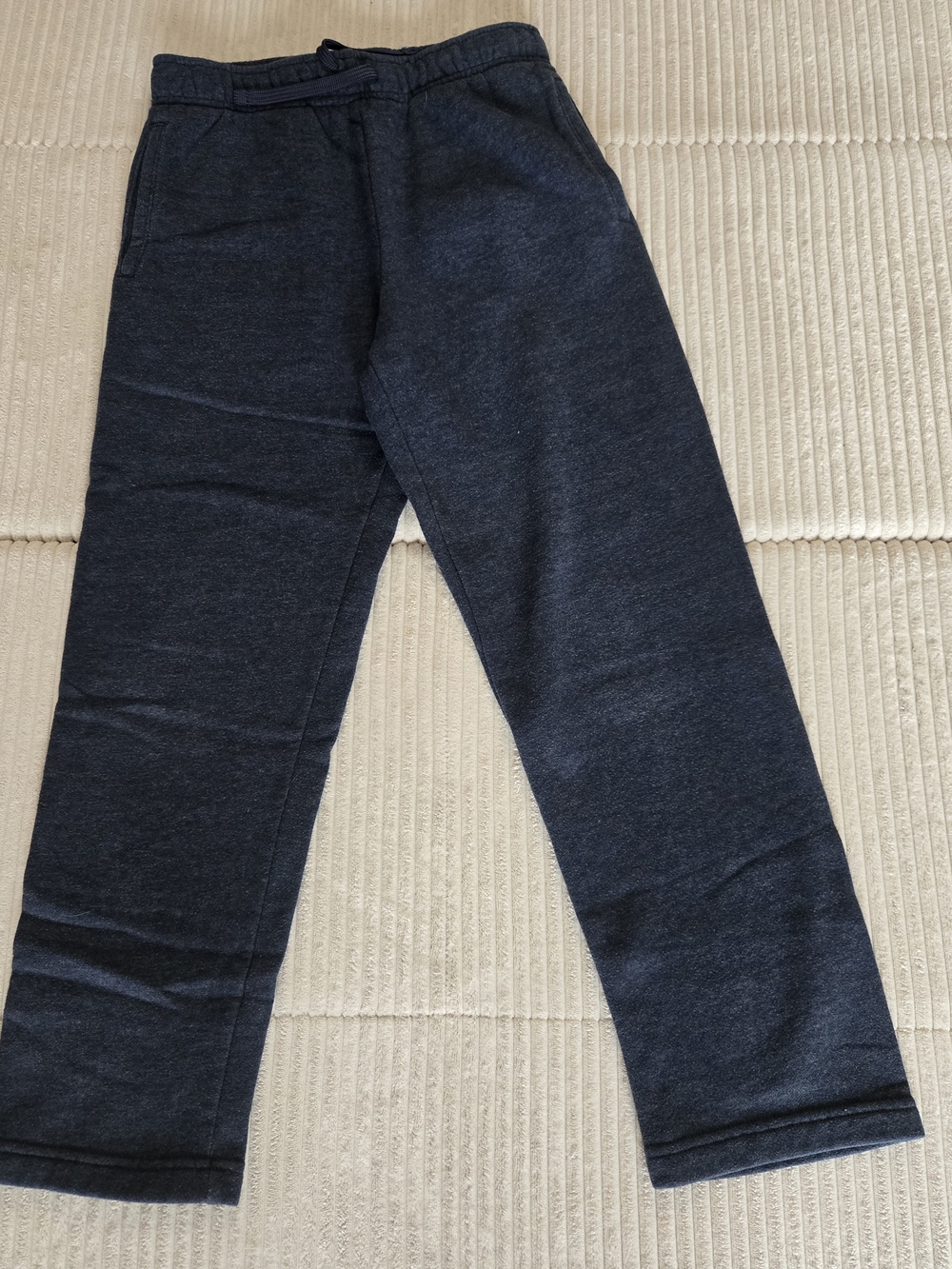 Boys tek gear Dark Heather Blue Sweatpants, Sz Med